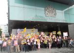 PCS Rally Manchester Civil Justice Centre